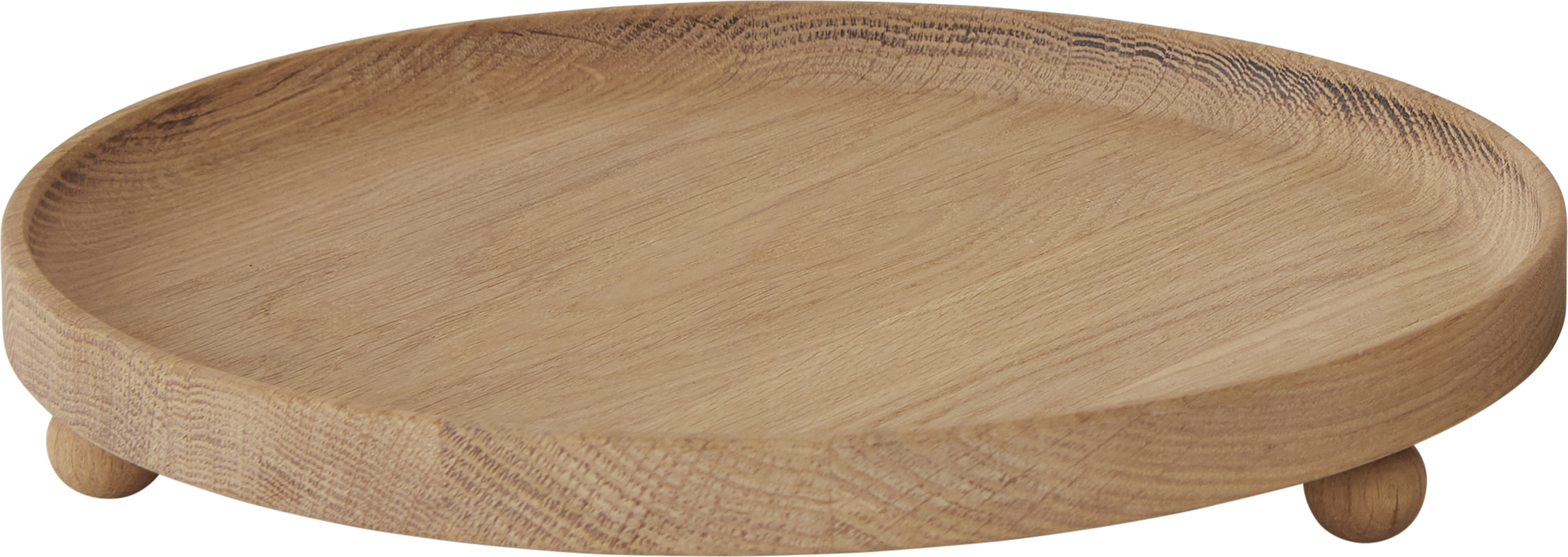 Taca dekoracyjna Inka 30 cm naturalny dąb