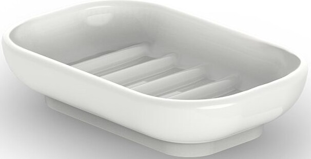 Mydelniczka Porzellan owalna biała