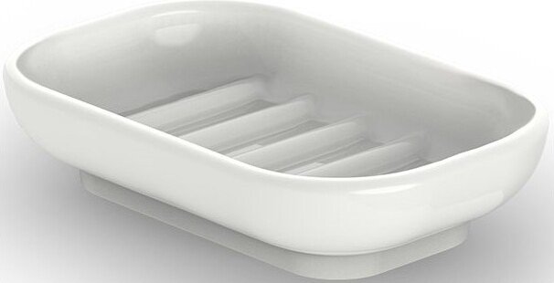 Mydelniczka Porzellan owalna biała