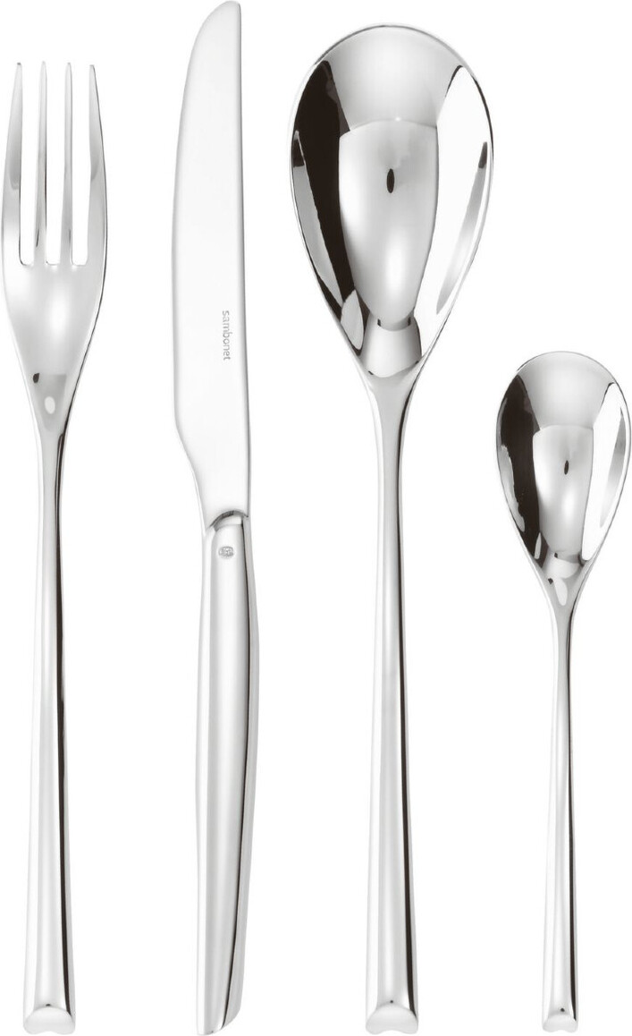 Komplet sztućców H Art stal polerowana 24 el.