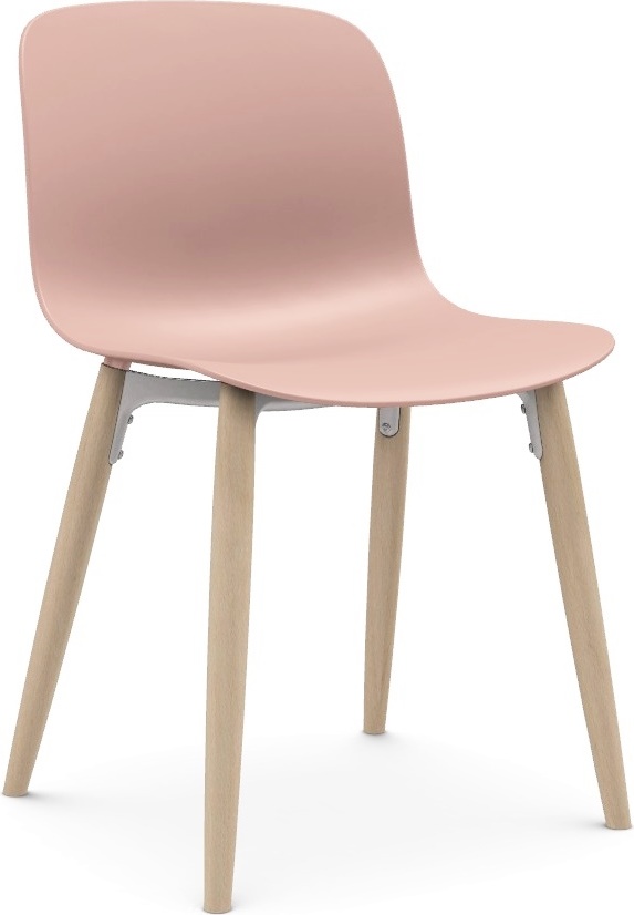 Krzesło Troy różowe nogi jesion