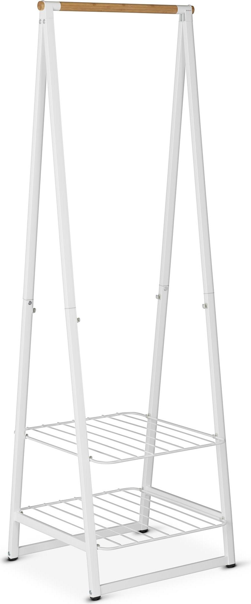 Wieszak stojący Linn mały biały