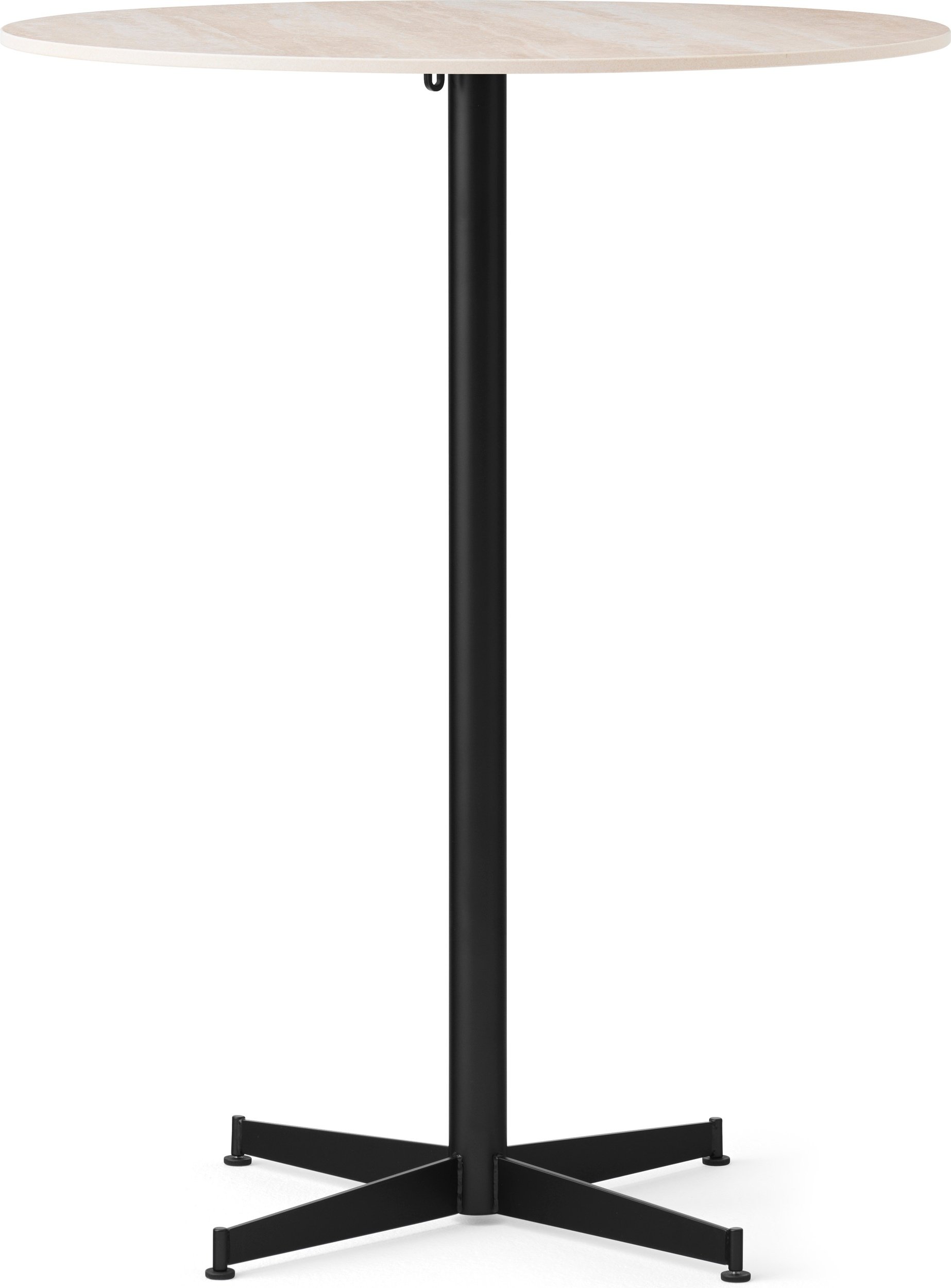 Stół barowy z czarną podstawą Nook Star Base Ceramic wysoki 80 cm