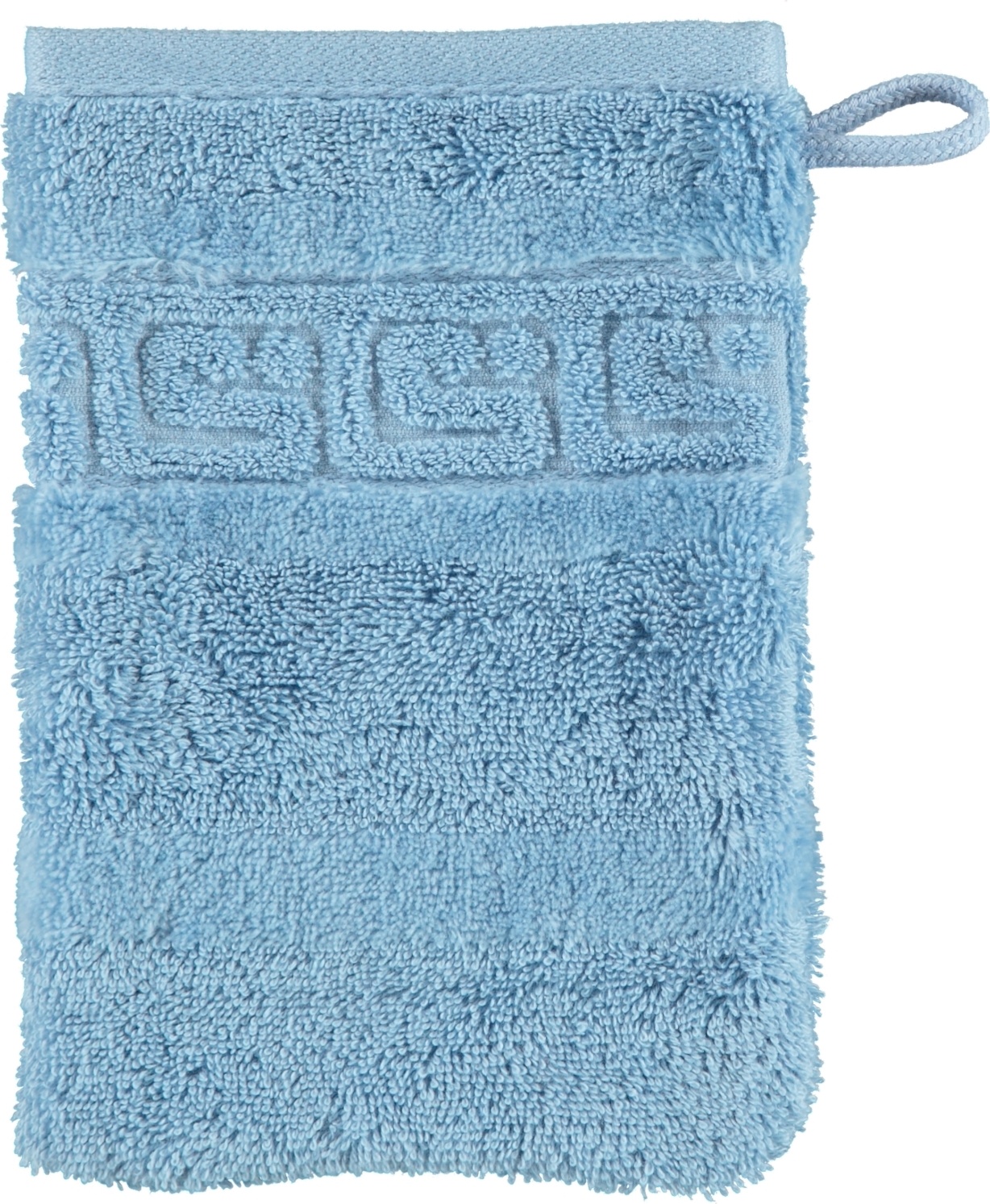 Rękawica kąpielowa Noblesse 16 x 22 cm błękitna