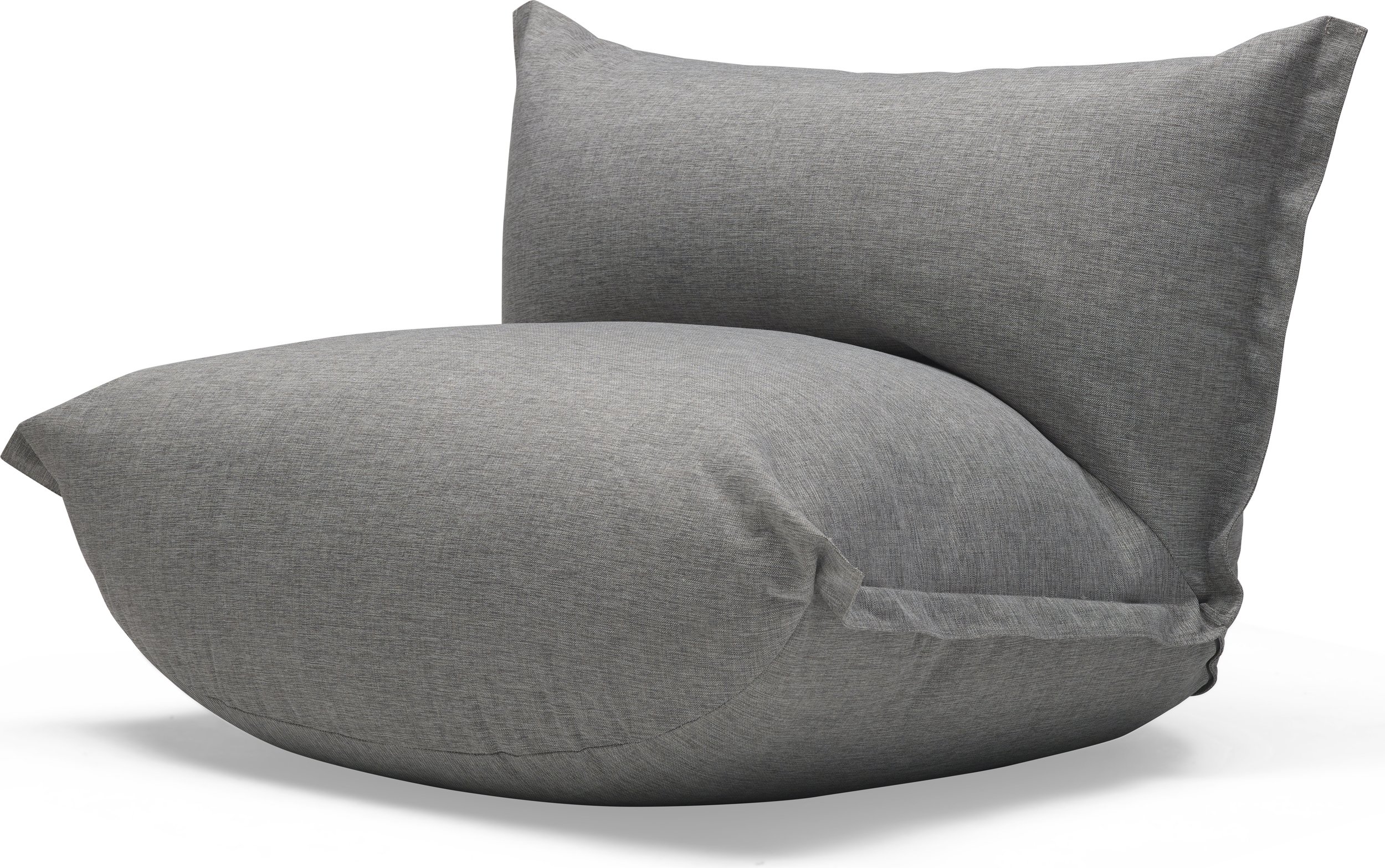 Puf ogrodowy The BonBaron Outdoor ciemnoszary