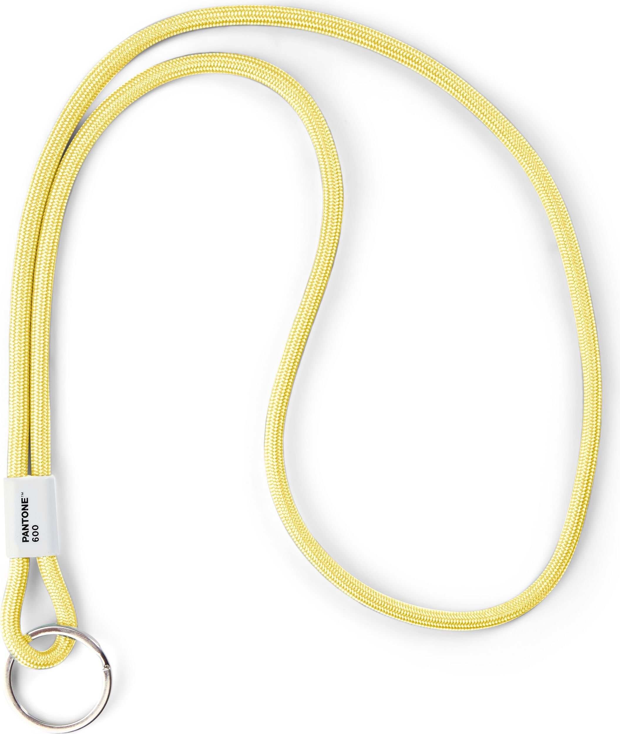 Smycz do kluczy Pantone jasnożółta
