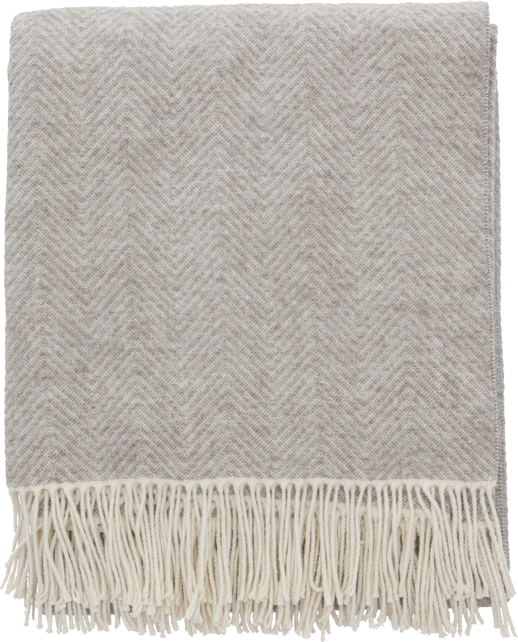 Koc Stillness 130 x 185 cm beżowy