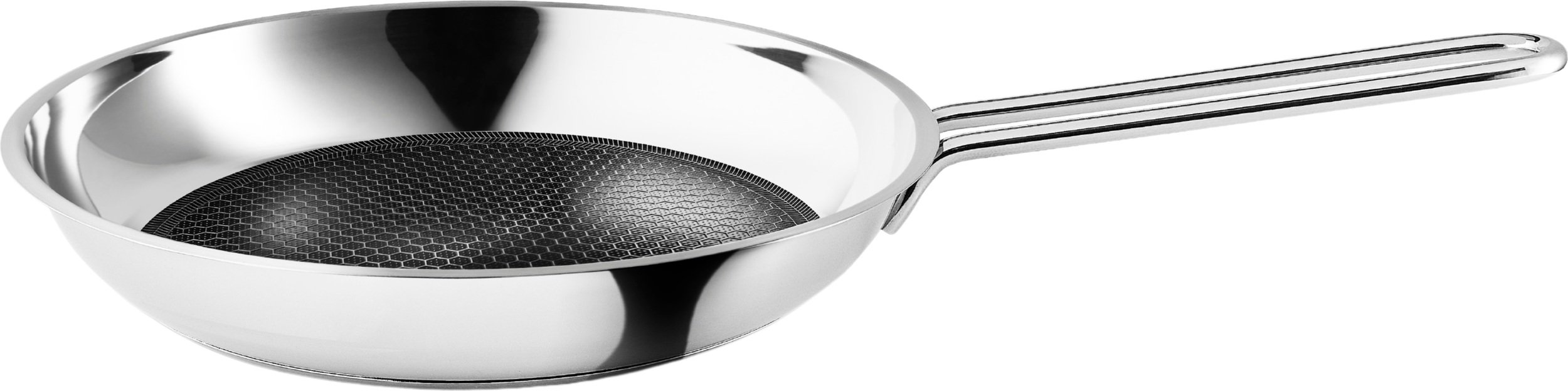 Patelnia Eva Trio 24 cm stalowa z powłoką Slip-Let