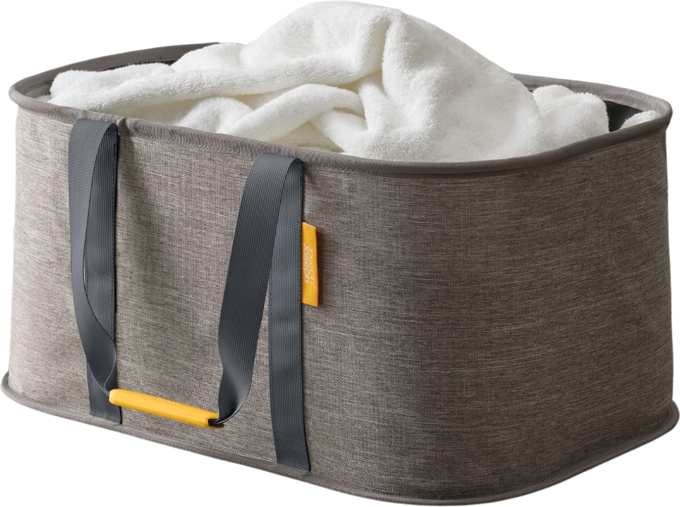 Kosz na pranie Hold All 35 l szary składany