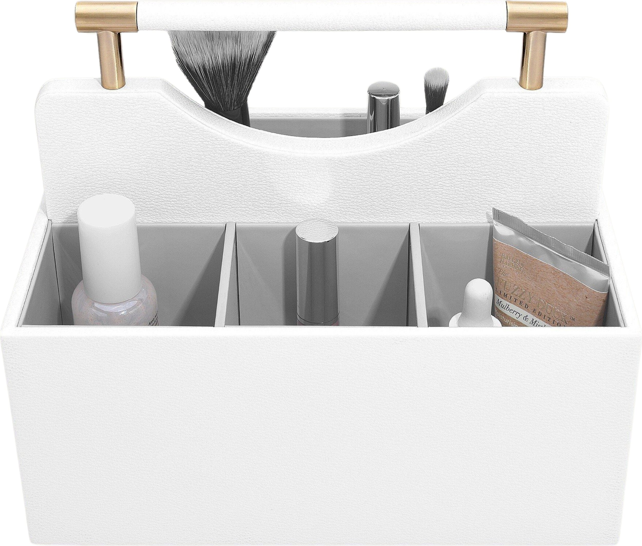 Organizer na kosmetyki Stackers classic biały