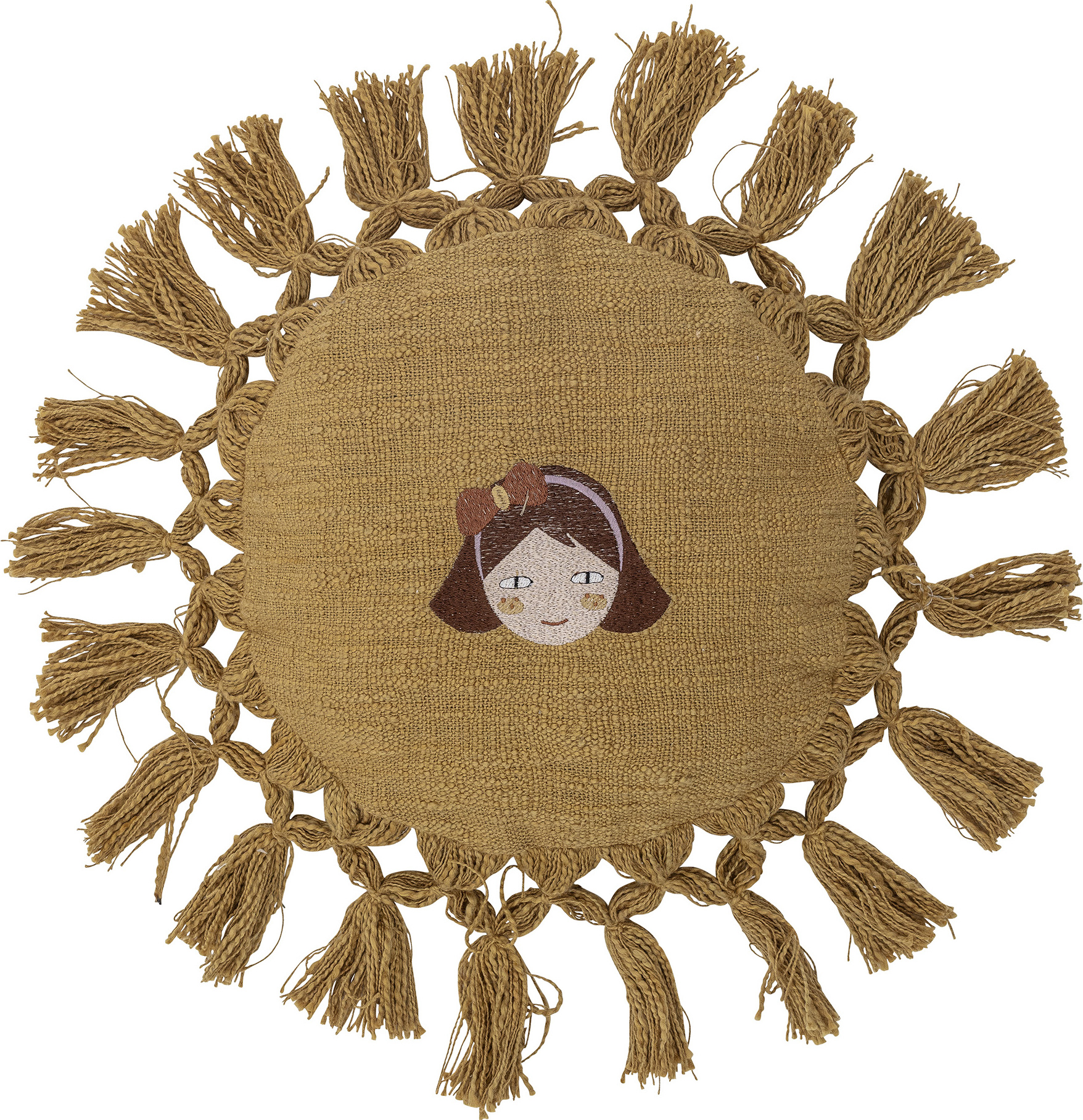 Poduszka dekoracyjna Elinna żółta