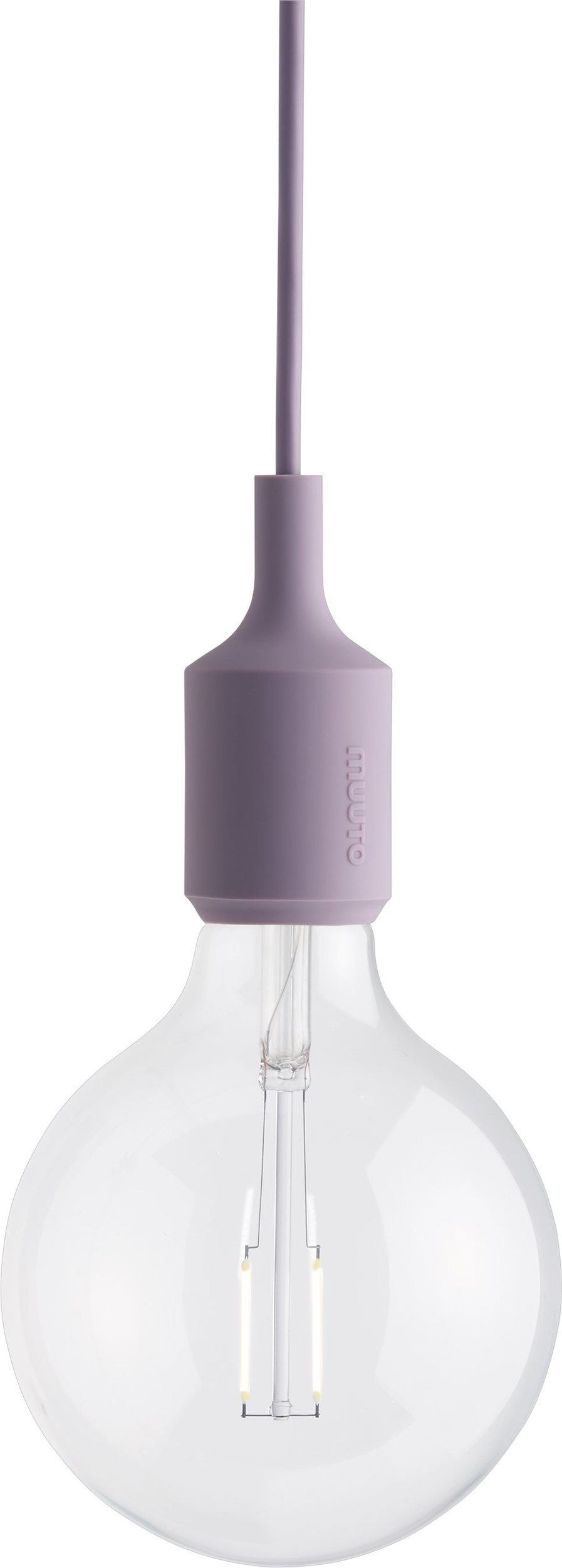 Lampa wisząca Muuto E27 liliowa