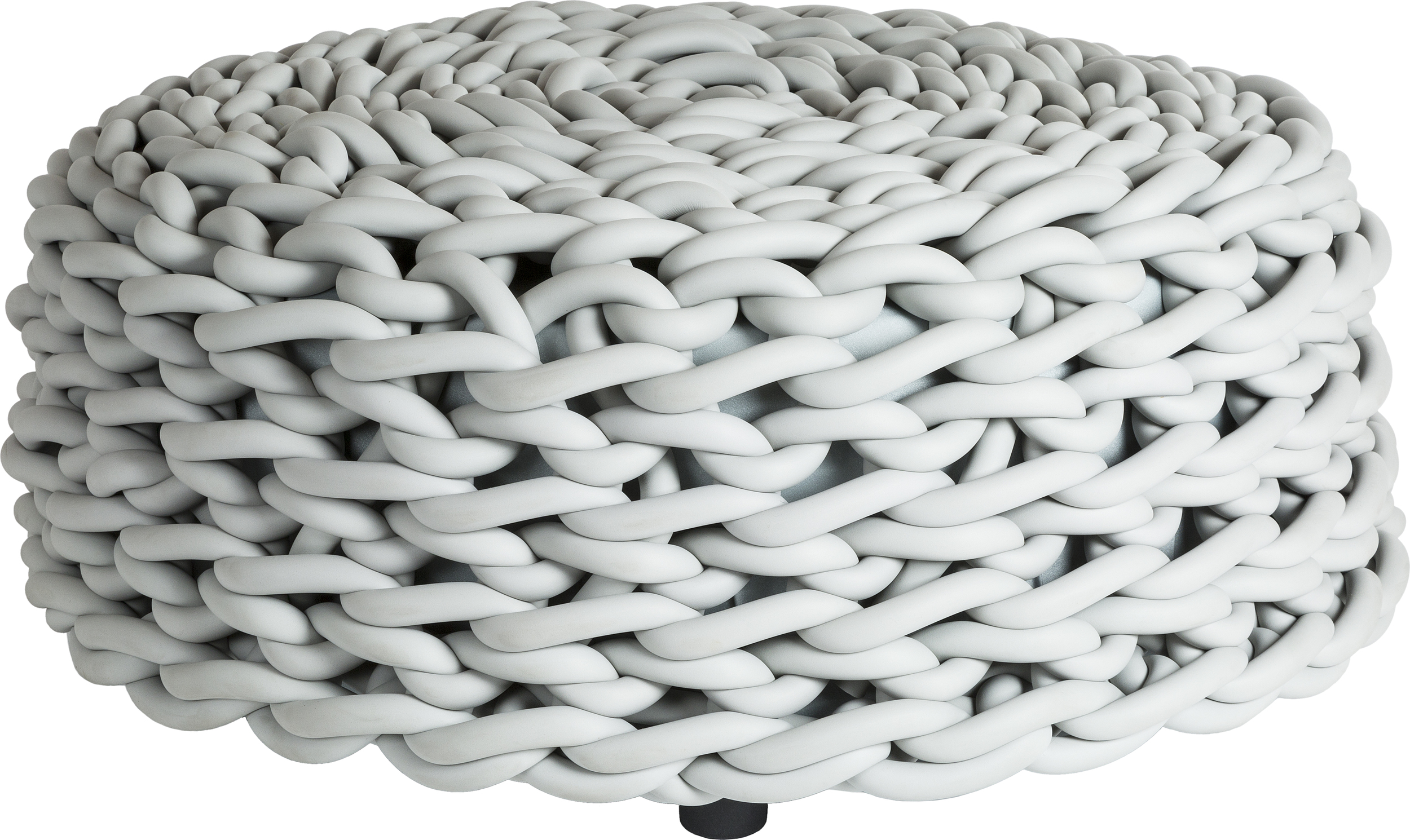 Puf Rebels 100 cm jasnoszary