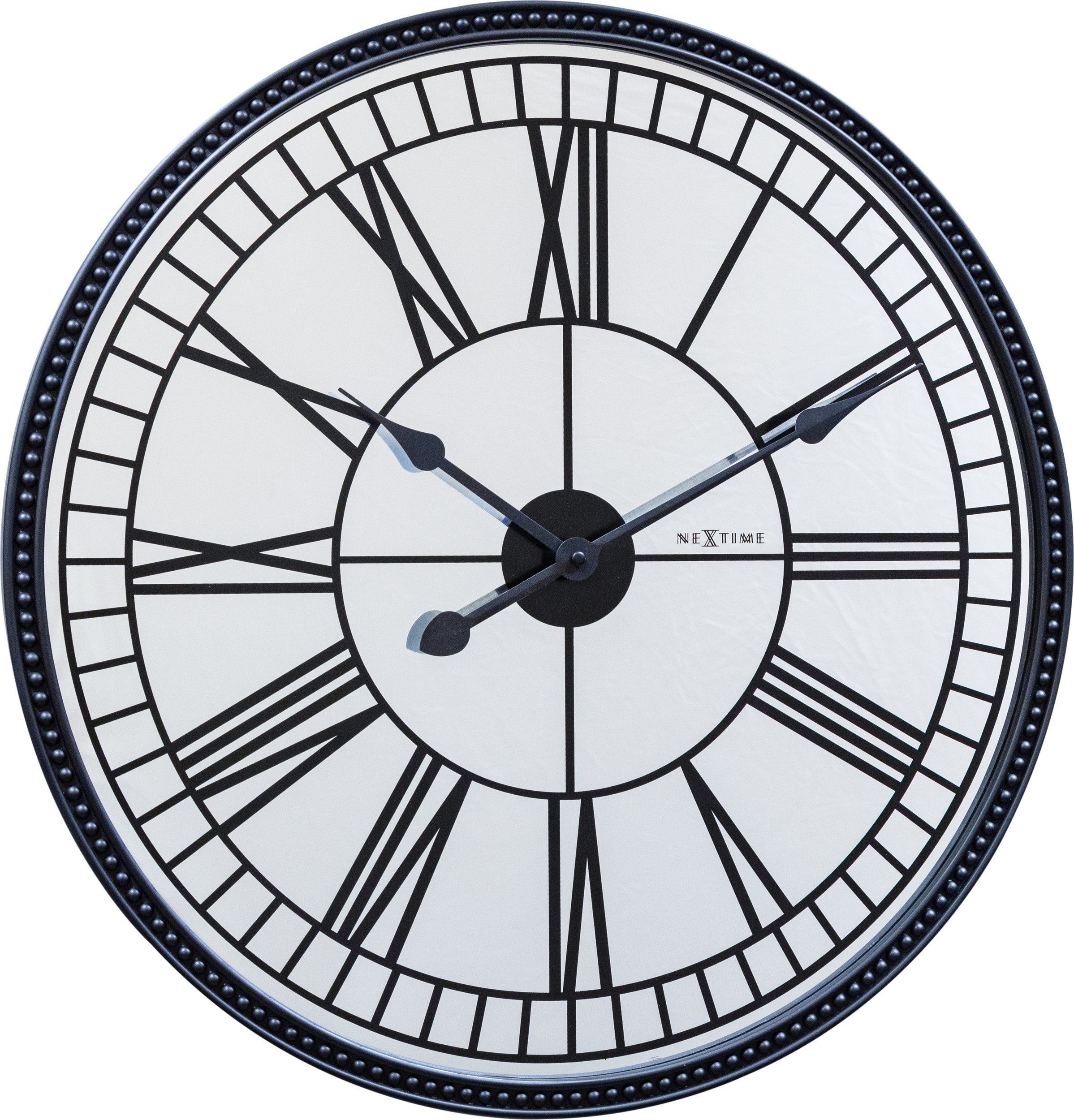 Zegar ścienny Cleopatra Mirror czarny