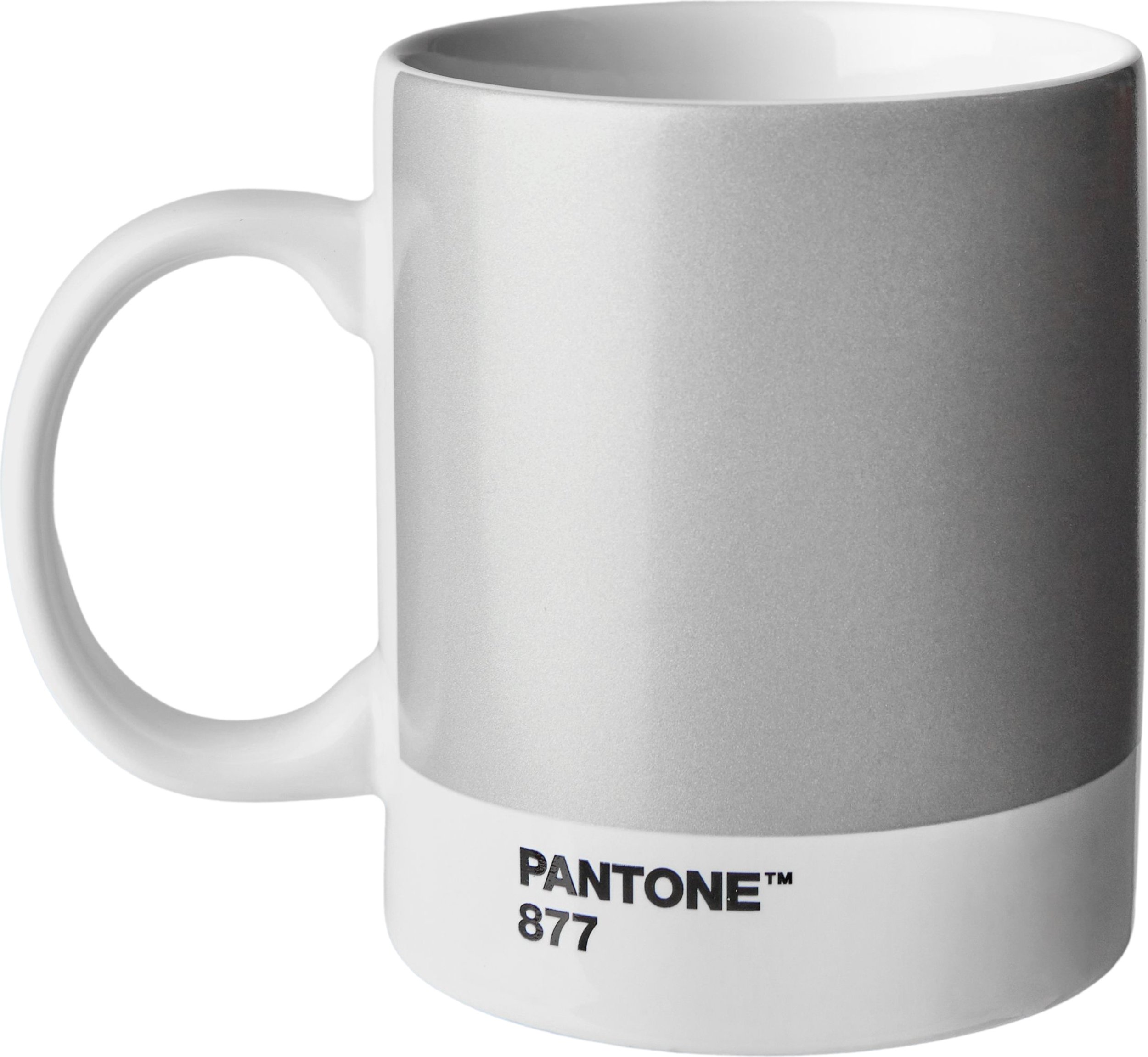 Kubek Pantone 385 ml srebrny