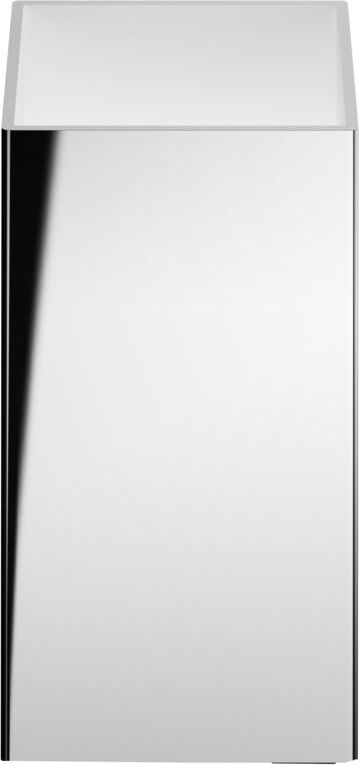 Pojemnik łazienkowy Corner 8 cm chrom