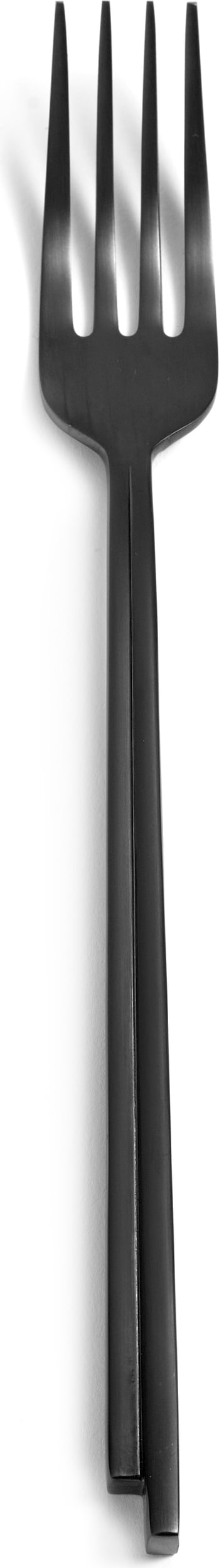 Widelce stołowe Dune czarne 6 szt.