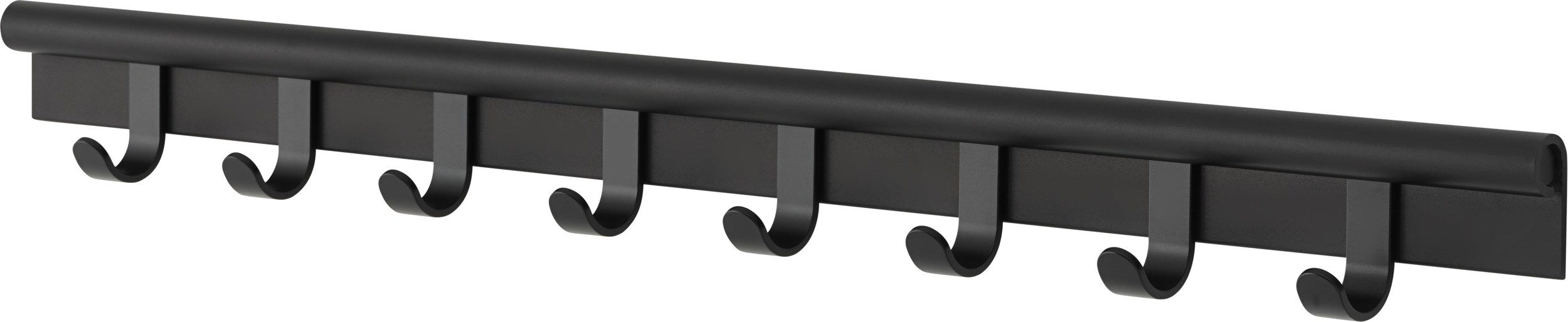 Wieszak listwa Coil 100 cm czarny