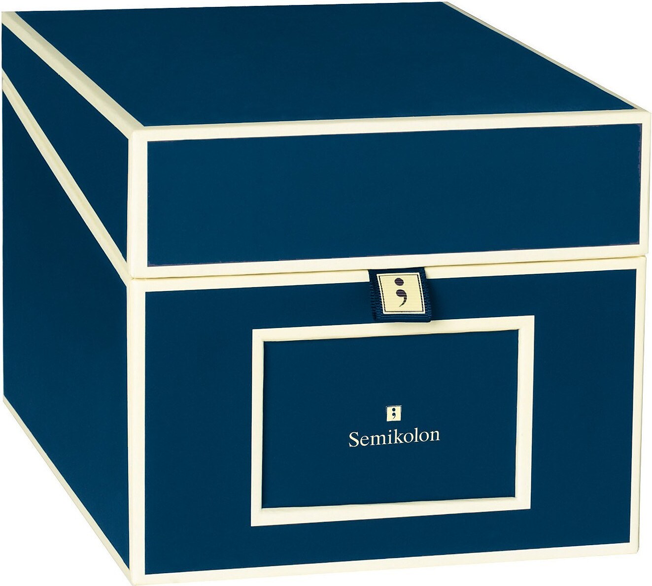 Pudełko na zdjęcia i płyty CD Die Kante granatowe