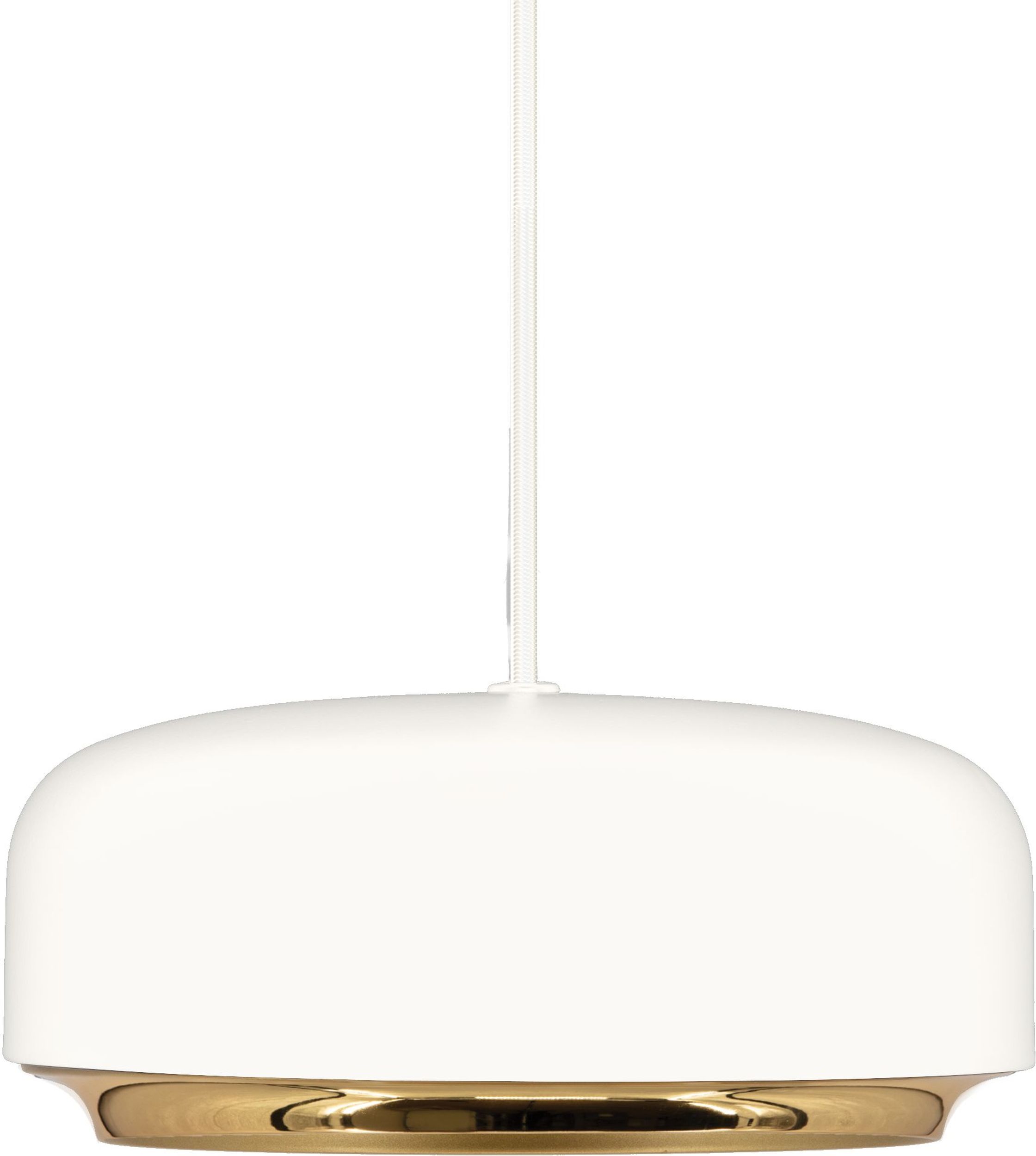 Lampa wisząca Hazel 22 cm biała