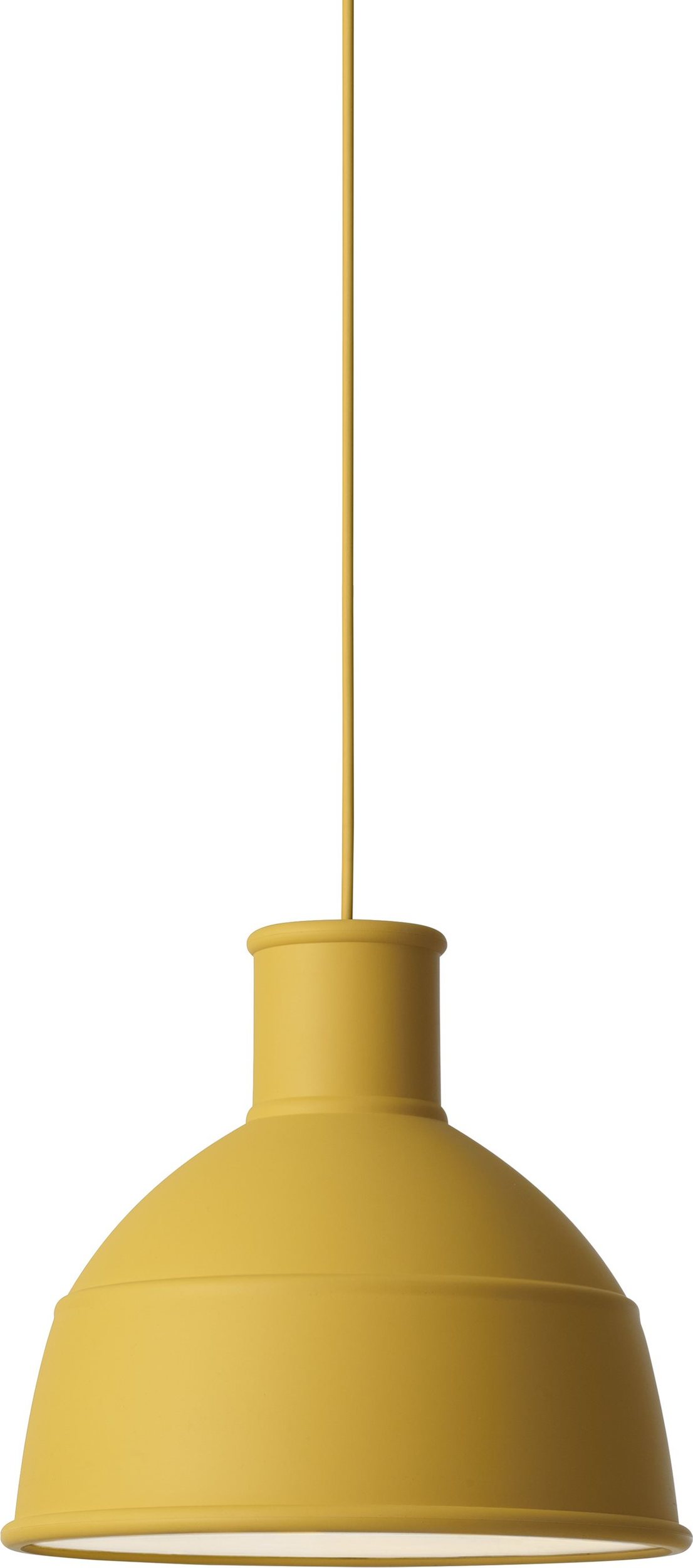 Lampa wisząca Unfold musztardowa