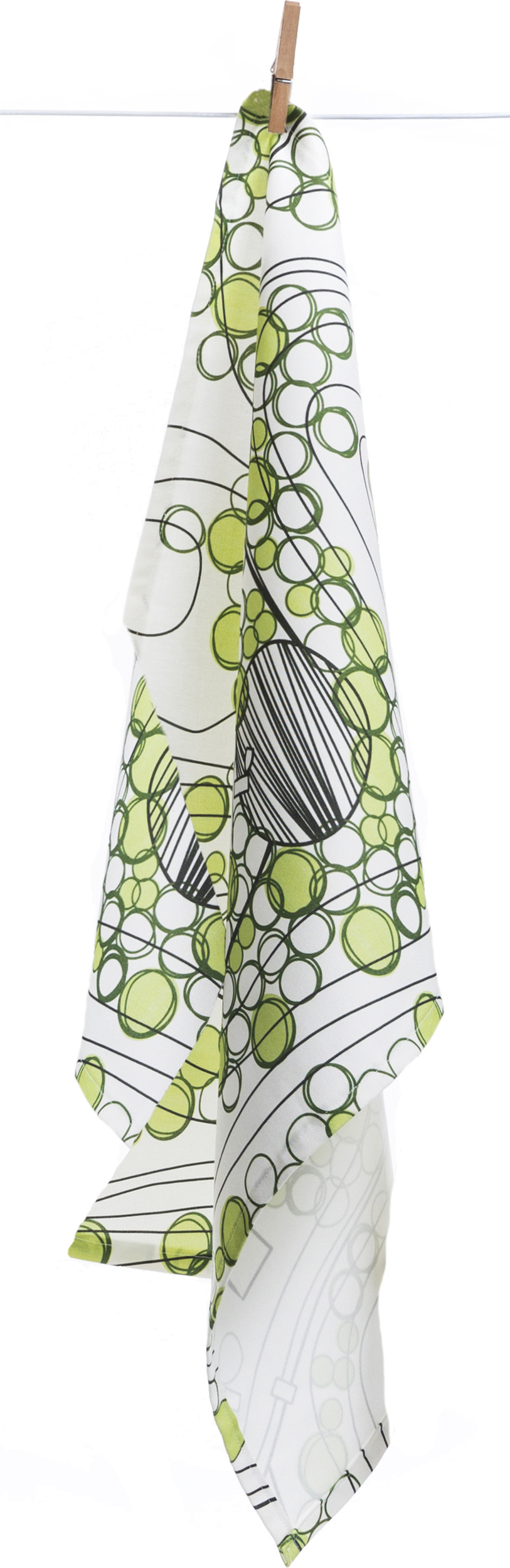 Ścierka kuchenna Sweden from Above Forest 50 x 70 cm zielona