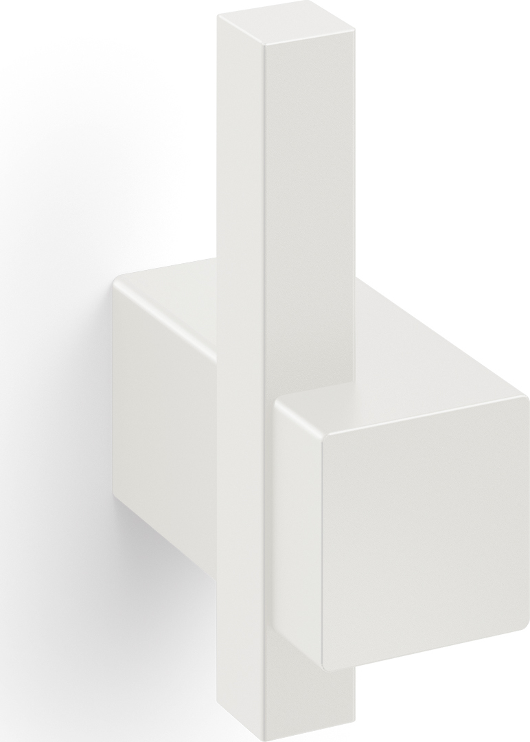 Wieszak łazienkowy Carvo biały stal malowana proszkowo