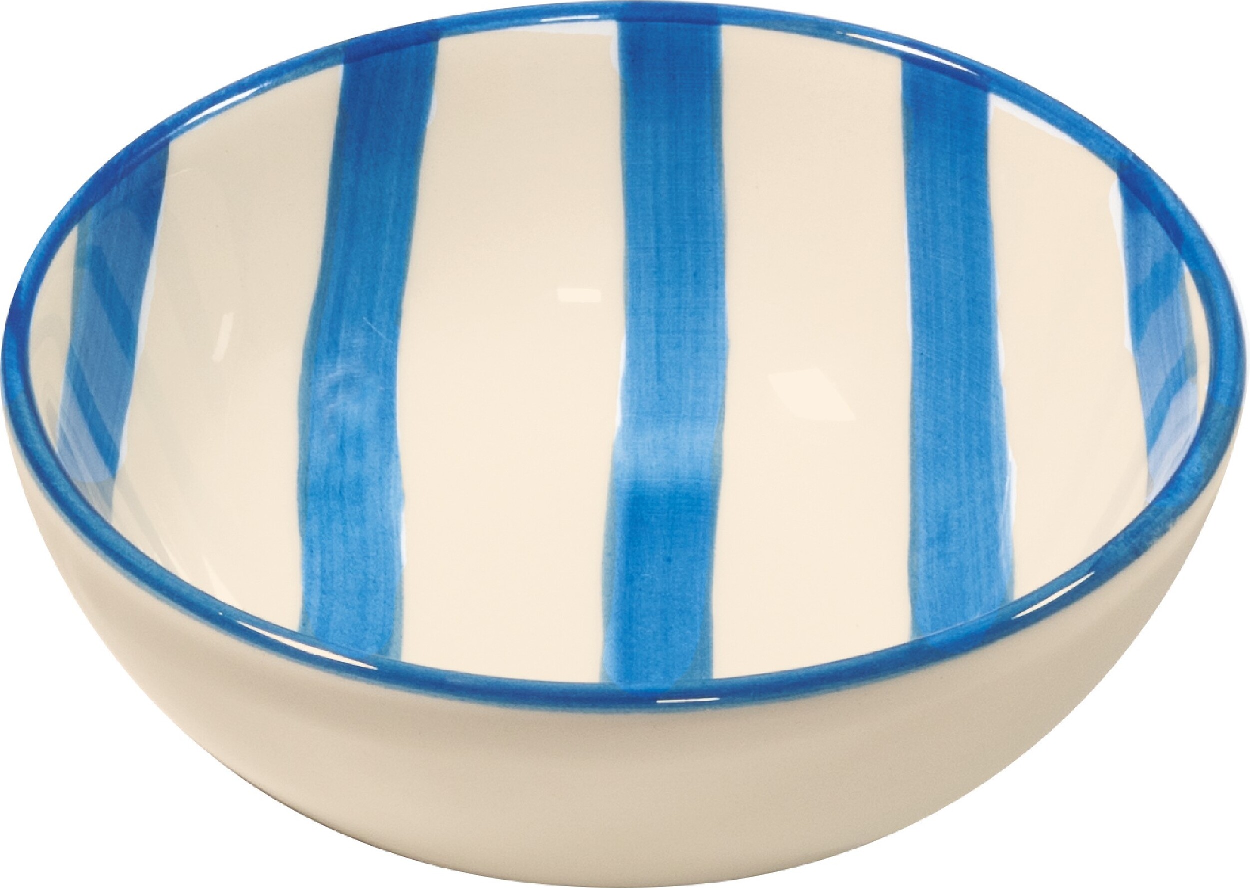 Miseczka Lido Righe w paski 13 cm jasnoniebieska