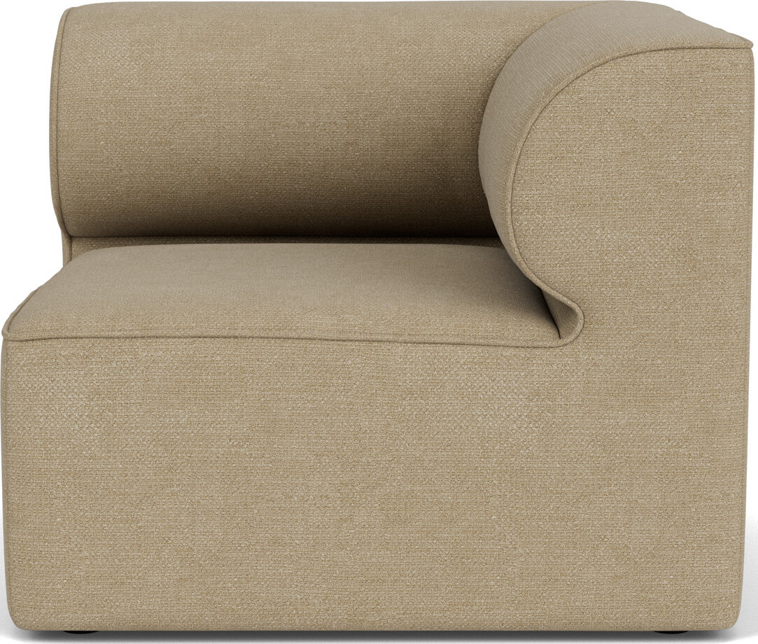 Narożnik prawostronny sofy modułowej Eave Bouclé 86 x 86 cm beżowy