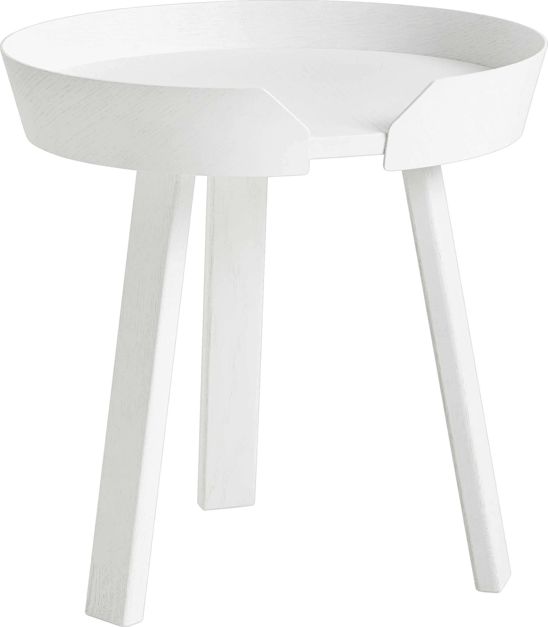 Stolik kawowy Around S biały