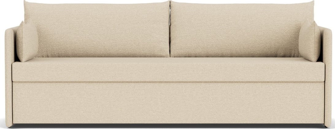 Sofa trzyosobowa Offset piaskowa rozkładana