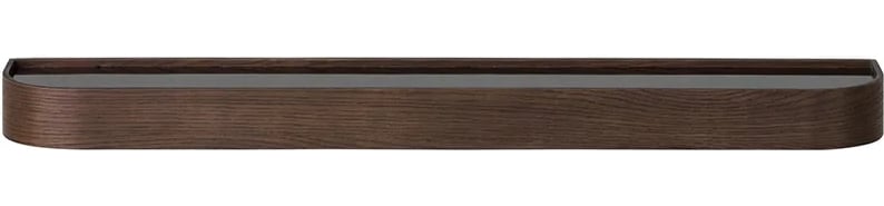 Wieszak z półką Epoch 118 cm ciemny dąb