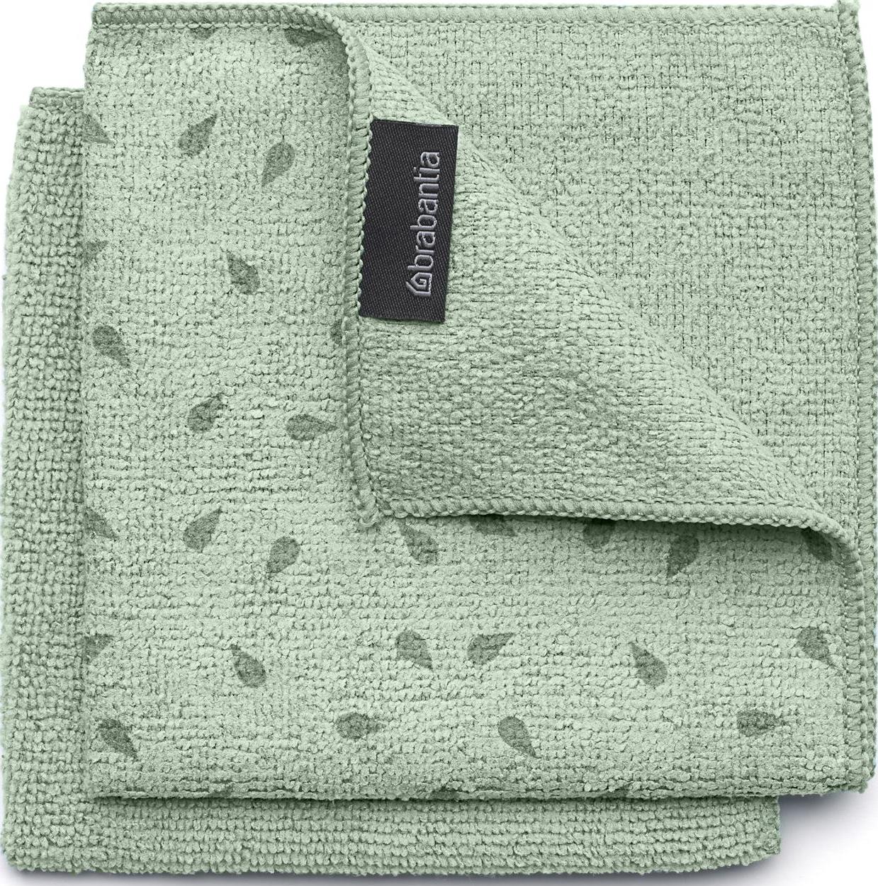 Ścierki z mikrofibry Brabantia zieleń jadeitowa 2 szt.