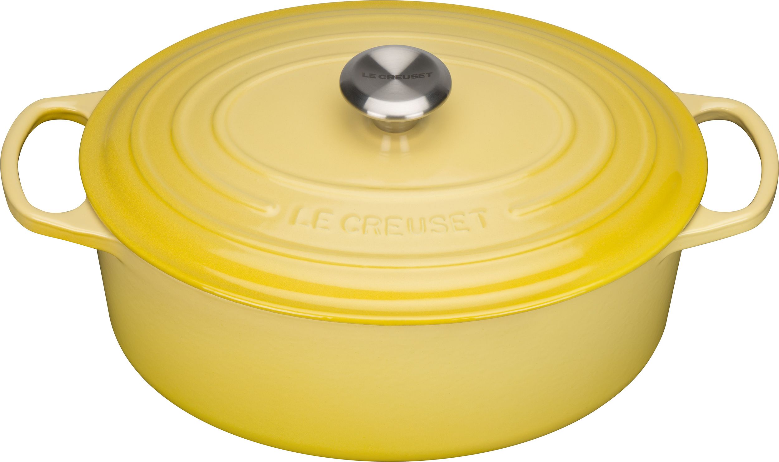 Brytfanna Signature owalna 29 cm cytrynowa