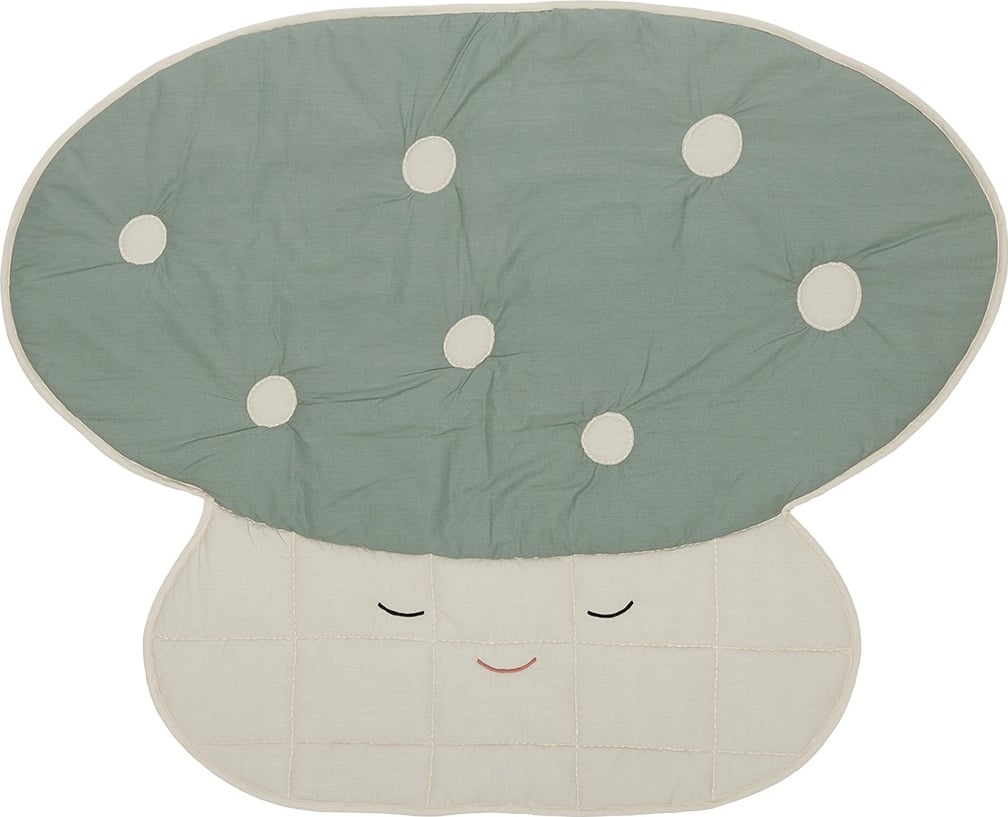 Mata do zabawy Mushroom niebieska