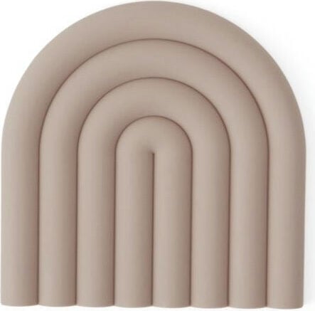 Podstawka pod gorące naczynia Rainbow 15 x 15 cm bladoróżowa