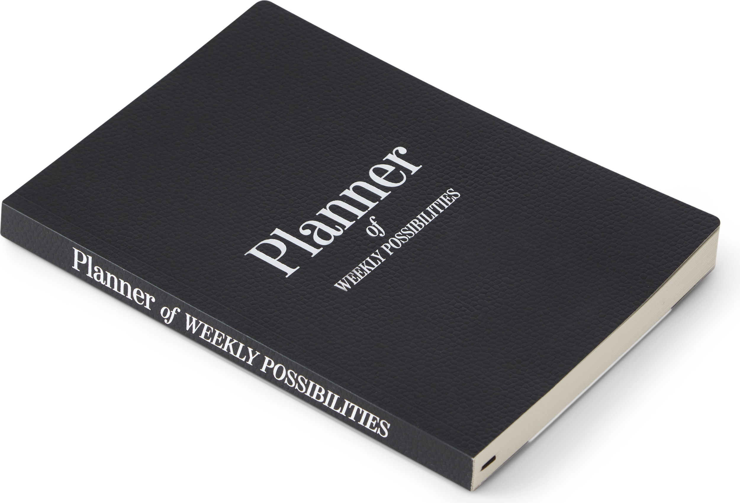 Planer tygodniowy Printworks czarny