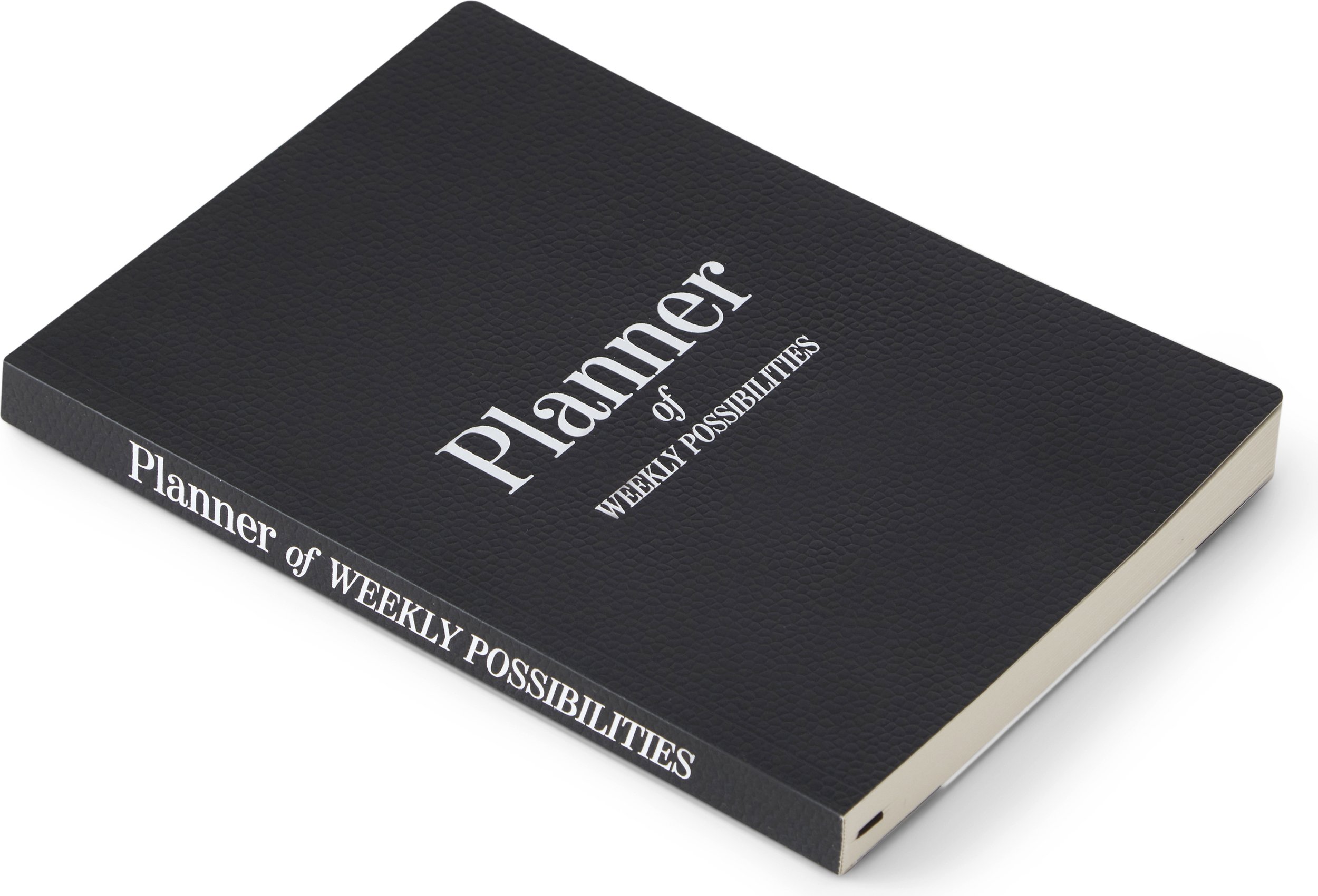 Planer tygodniowy Printworks czarny