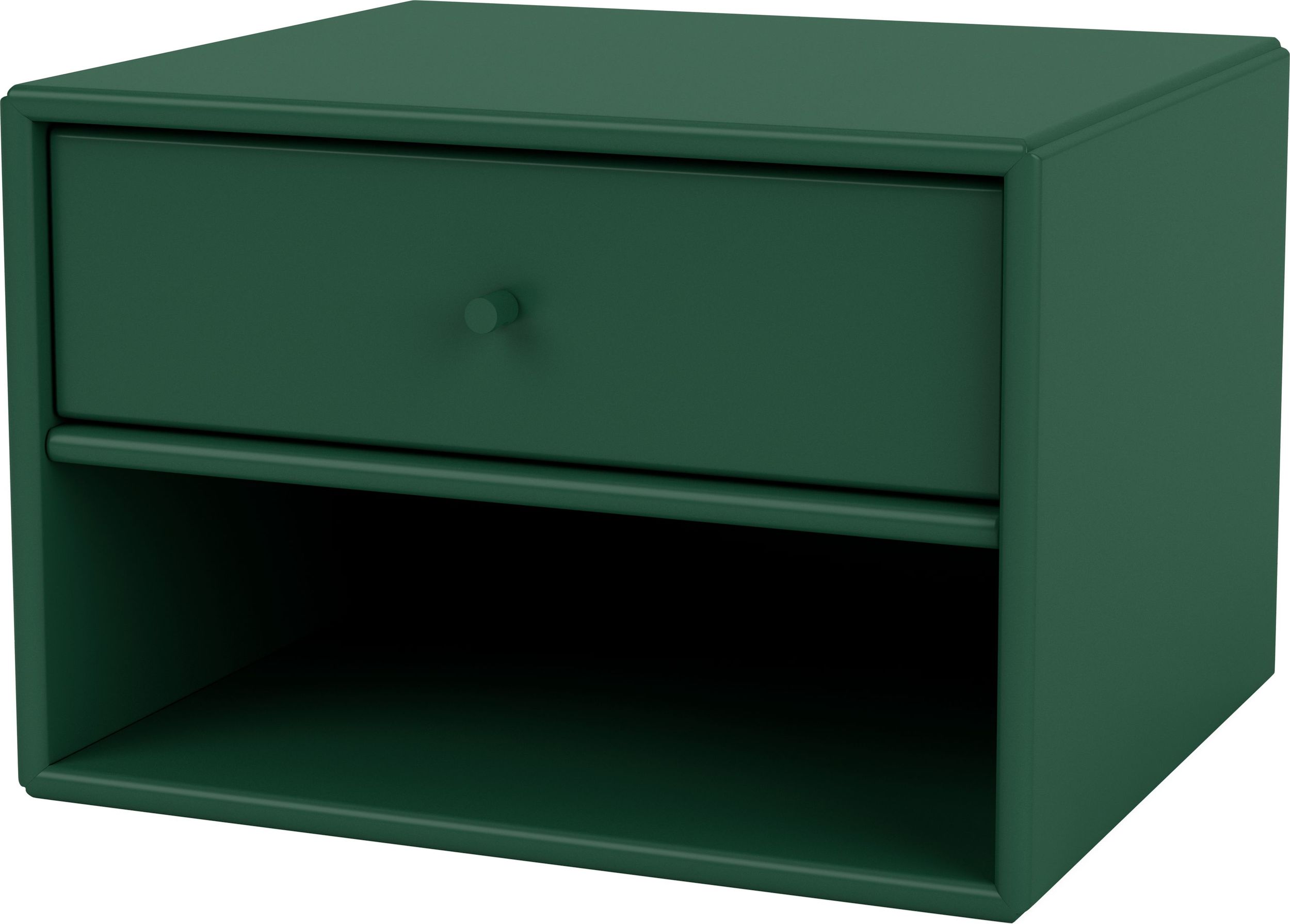 Szafka nocna wisząca Dash ciemnozielona