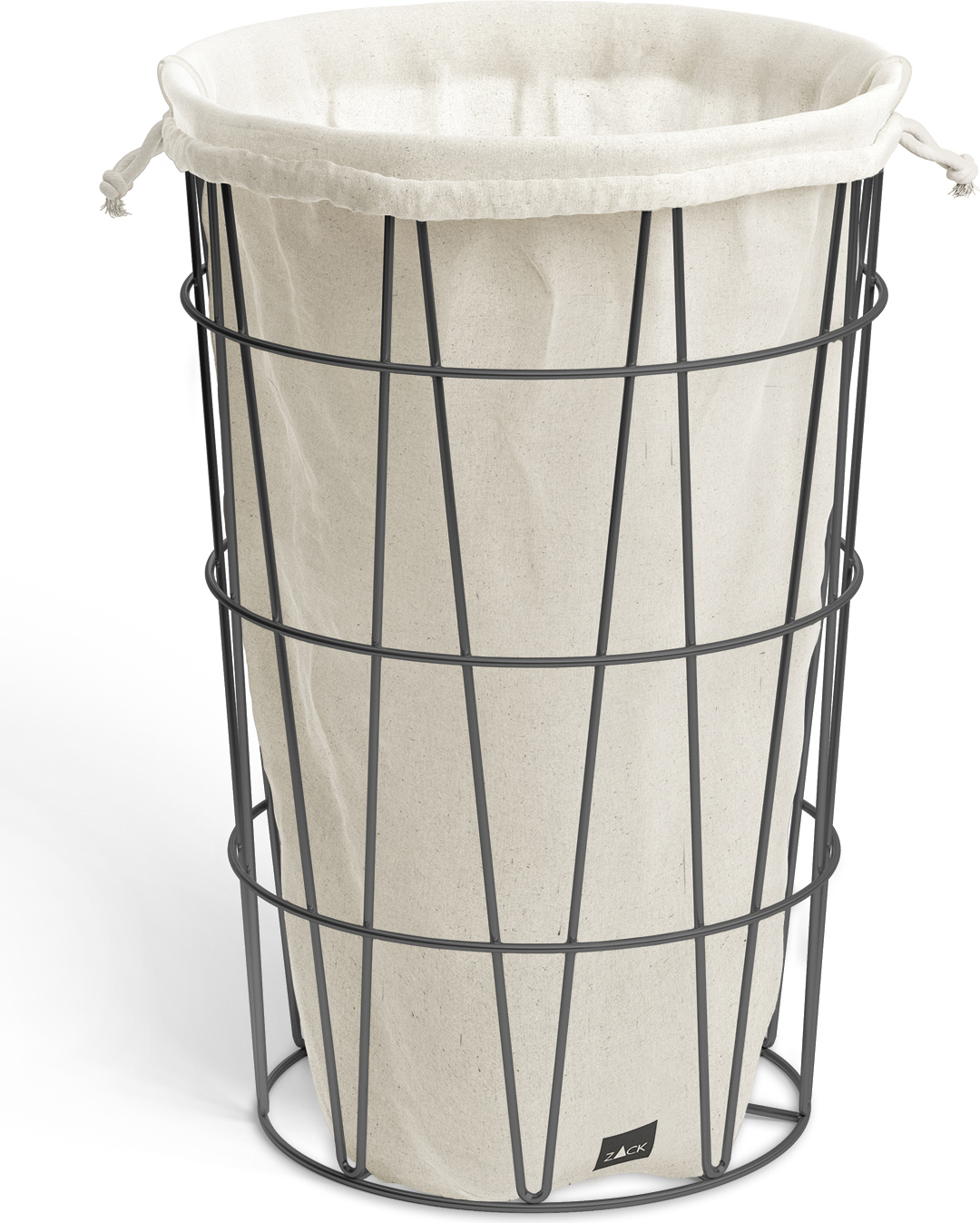 Kosz na pranie Satone czarny