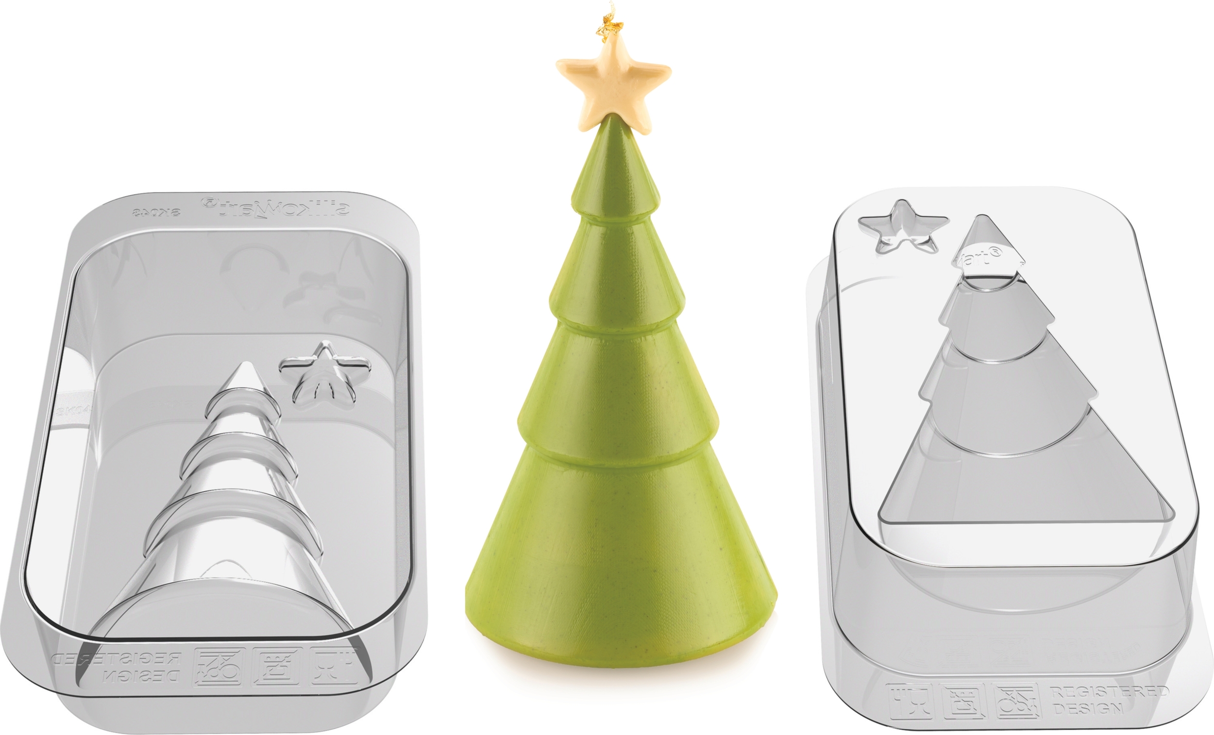 Forma do czekolady Winter Tree