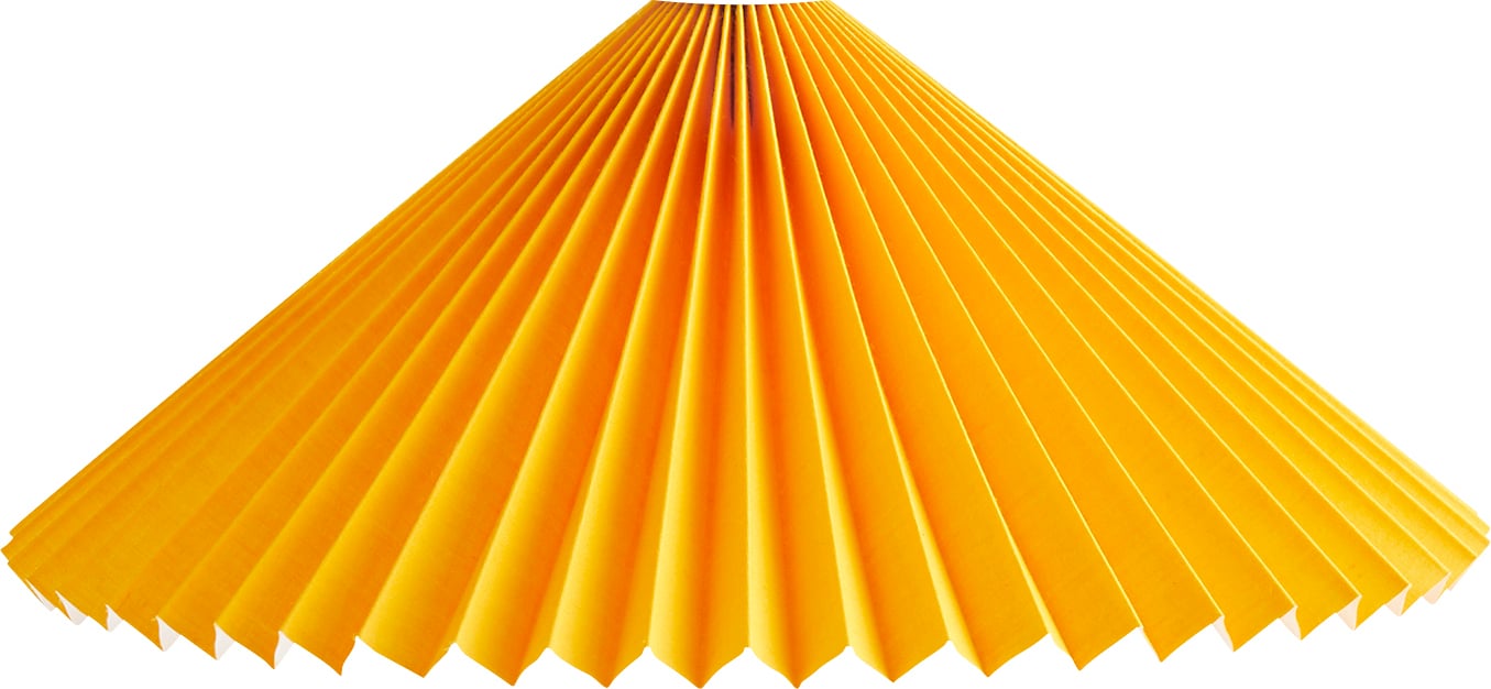 Klosz do lampy Matin 38 cm żółty