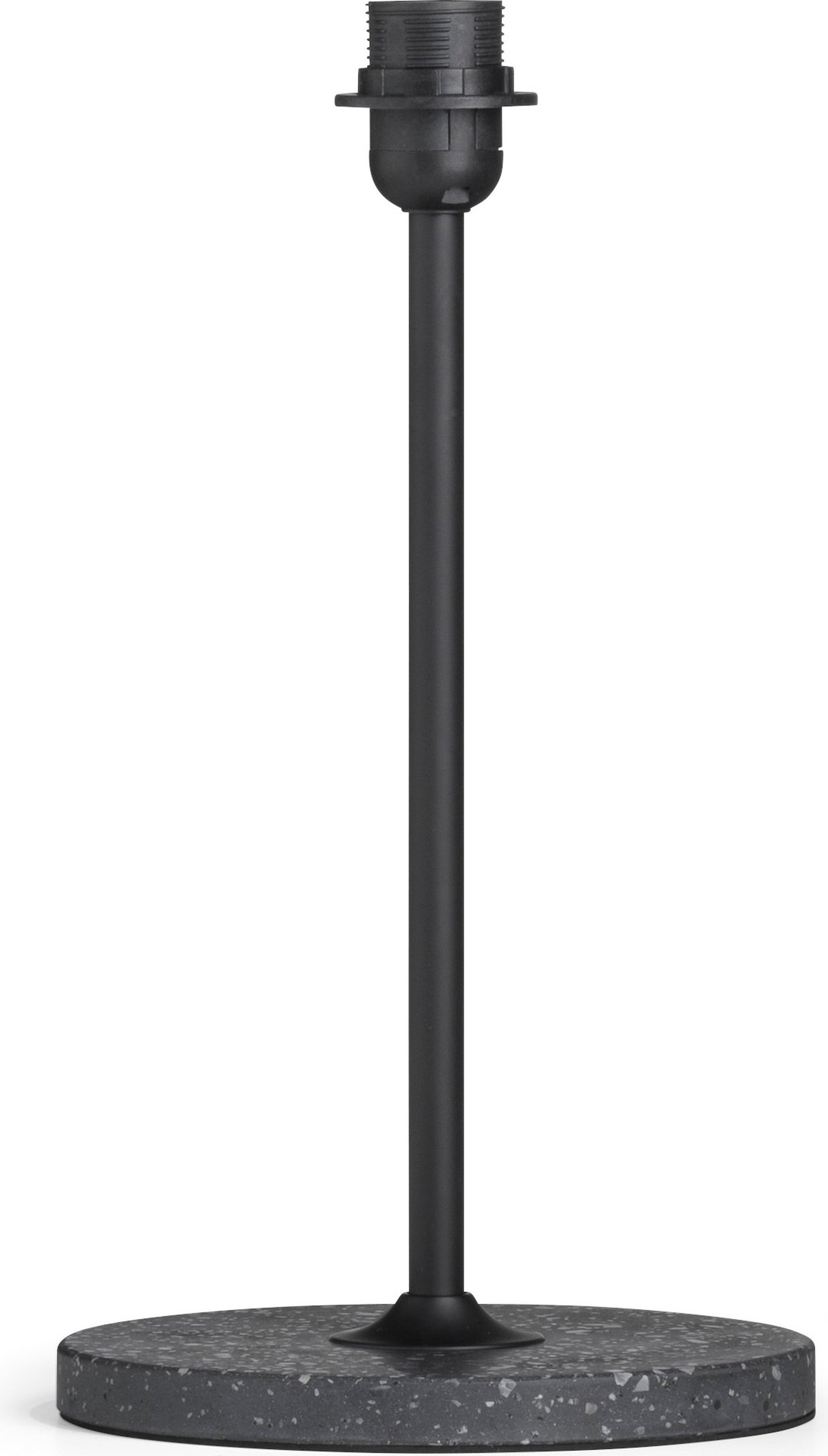 Podstawa do lamp Common czarna z lastryko