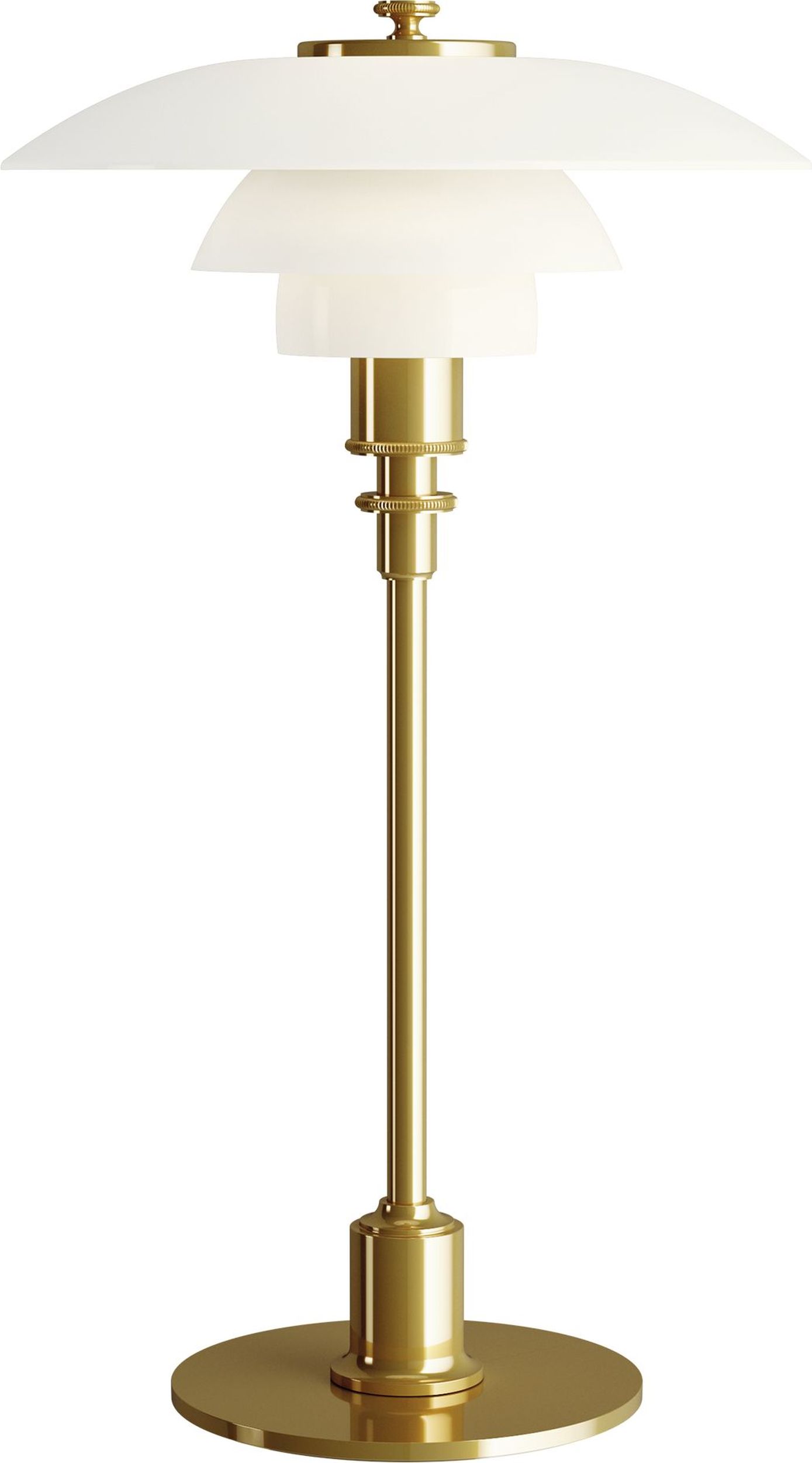 Lampa stołowa PH 20 cm mosiądz