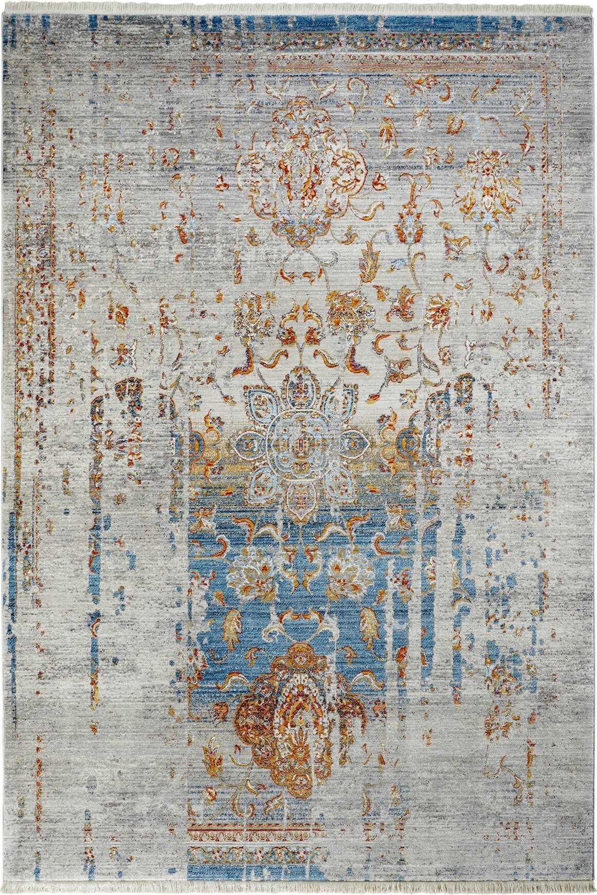 Dywan Laos Vintage 200 x 285 cm turkus