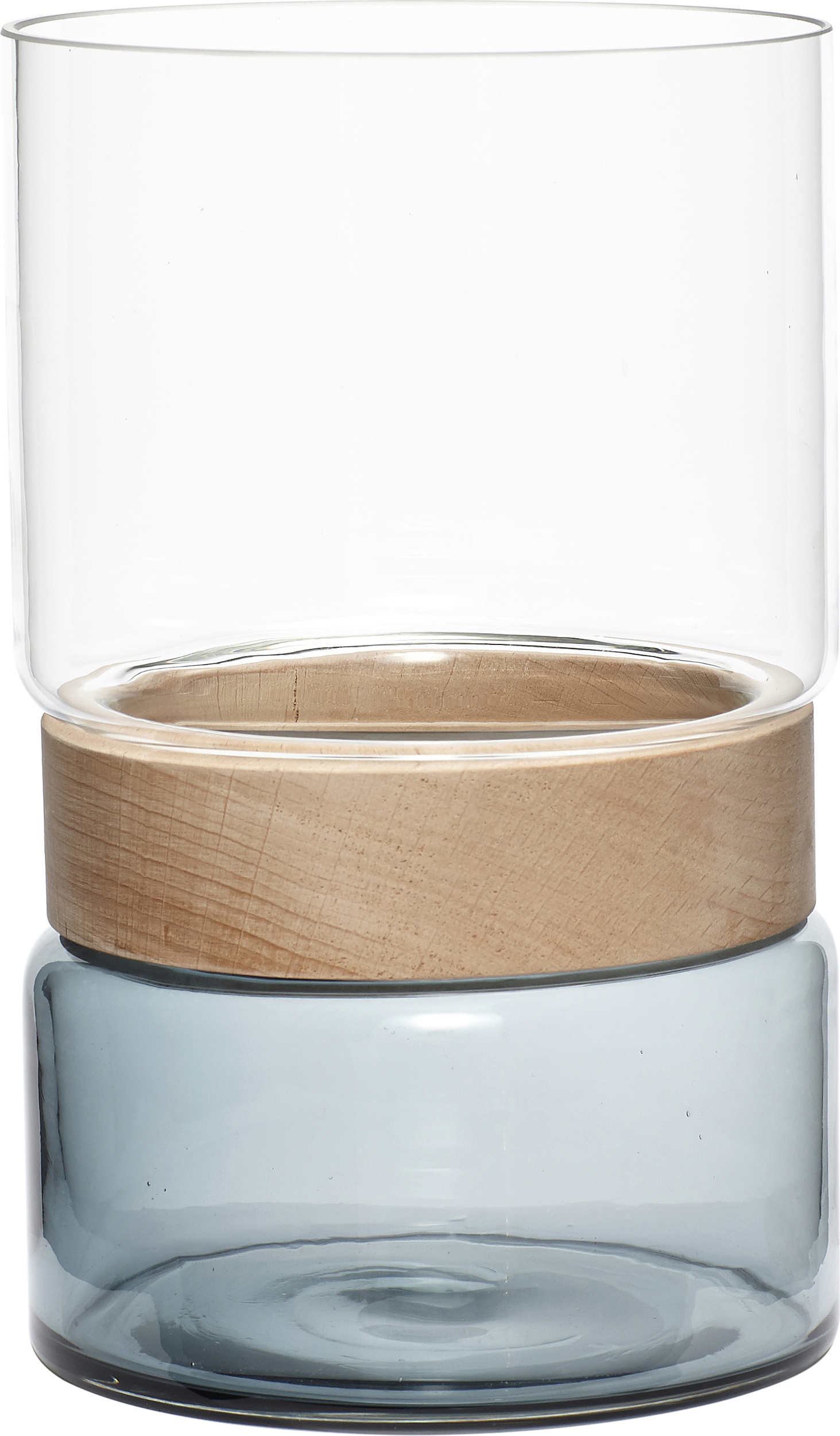 Wazon Hübsch 959011 niebieski