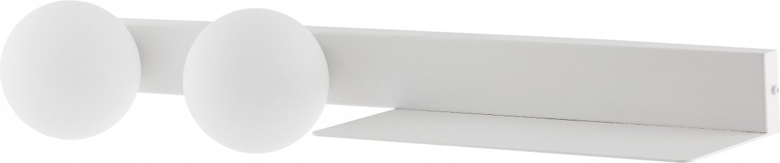 Kinkiet z półką Botanica Deco biały