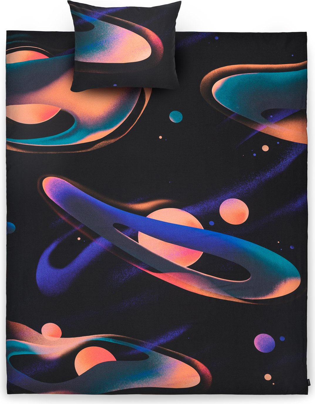 Pościel Soft Void 140 x 200 cm pojedyncza z poszewką na poduszkę 70 x 80 cm