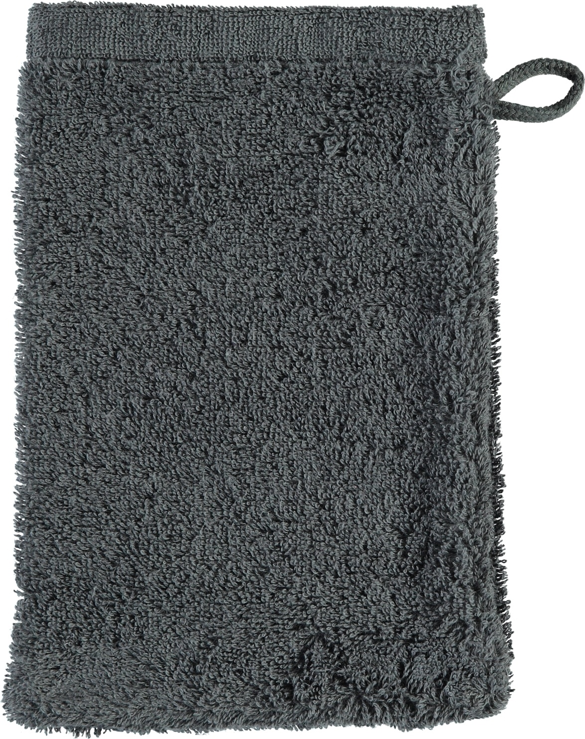 Rękawica kąpielowa Lifestyle Sport gładka 16 x 22 cm antracytowa