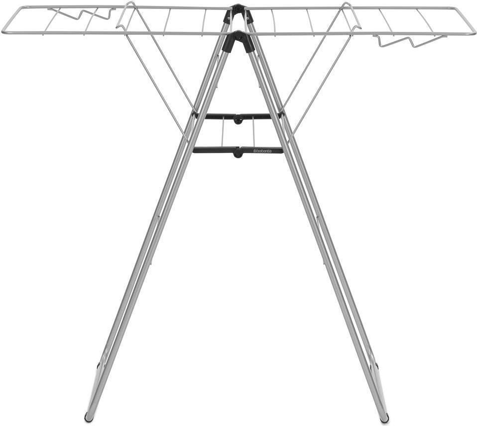 Suszarka do ubrań Hangon 108 cm metaliczna szara